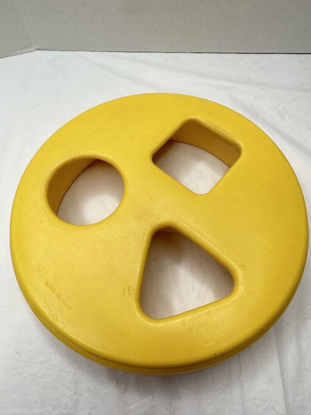 TUPPERWARE Shape o Toy Bucket Top only Learning Toy Replacement Vtg